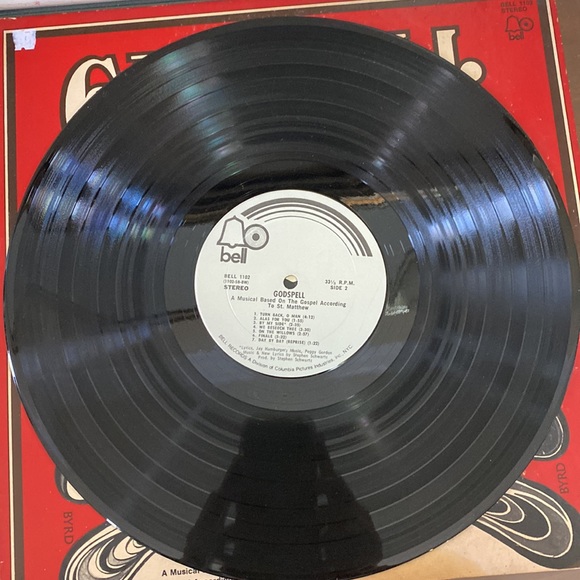 Godspell Original Cast 1970s Godspell vinyl record, album musical - vgc - Picture 6 of 9
